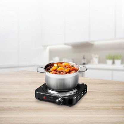 Fogão Elétrico Portátil Elgin 1 Boca 1000W Cook For You