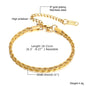 Pulseira Feminina Aço Inoxidável Empilhável Antialérgica