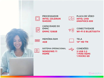 Notebook Multi Ultra UB251 - Laptop Multi