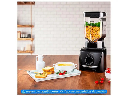 Liquidificador Oster Blender 1400 Full OLIQ610 Black 220V – 1450W de Potência e Alto Desempenho