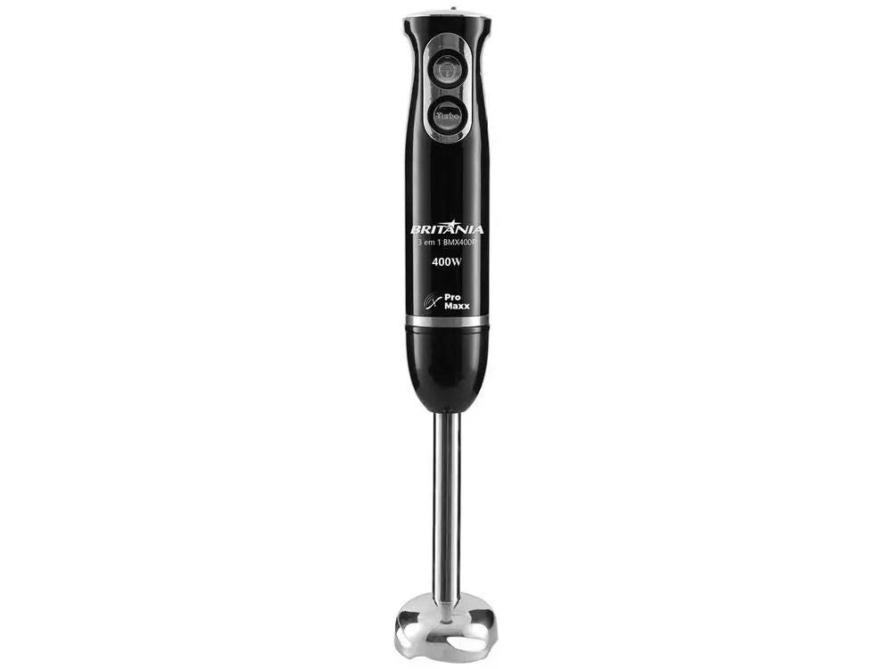 Mixer Britannia 3 em 1 Black 400W BMX400P - 220V