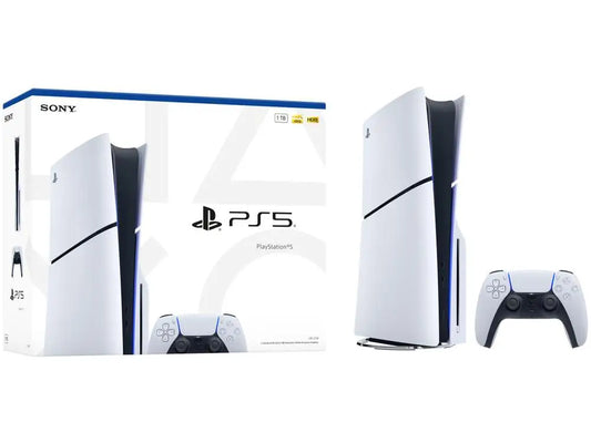 PlayStation 5 Slim Disk 1TB 1 Controle Branco Sony - Console PS5