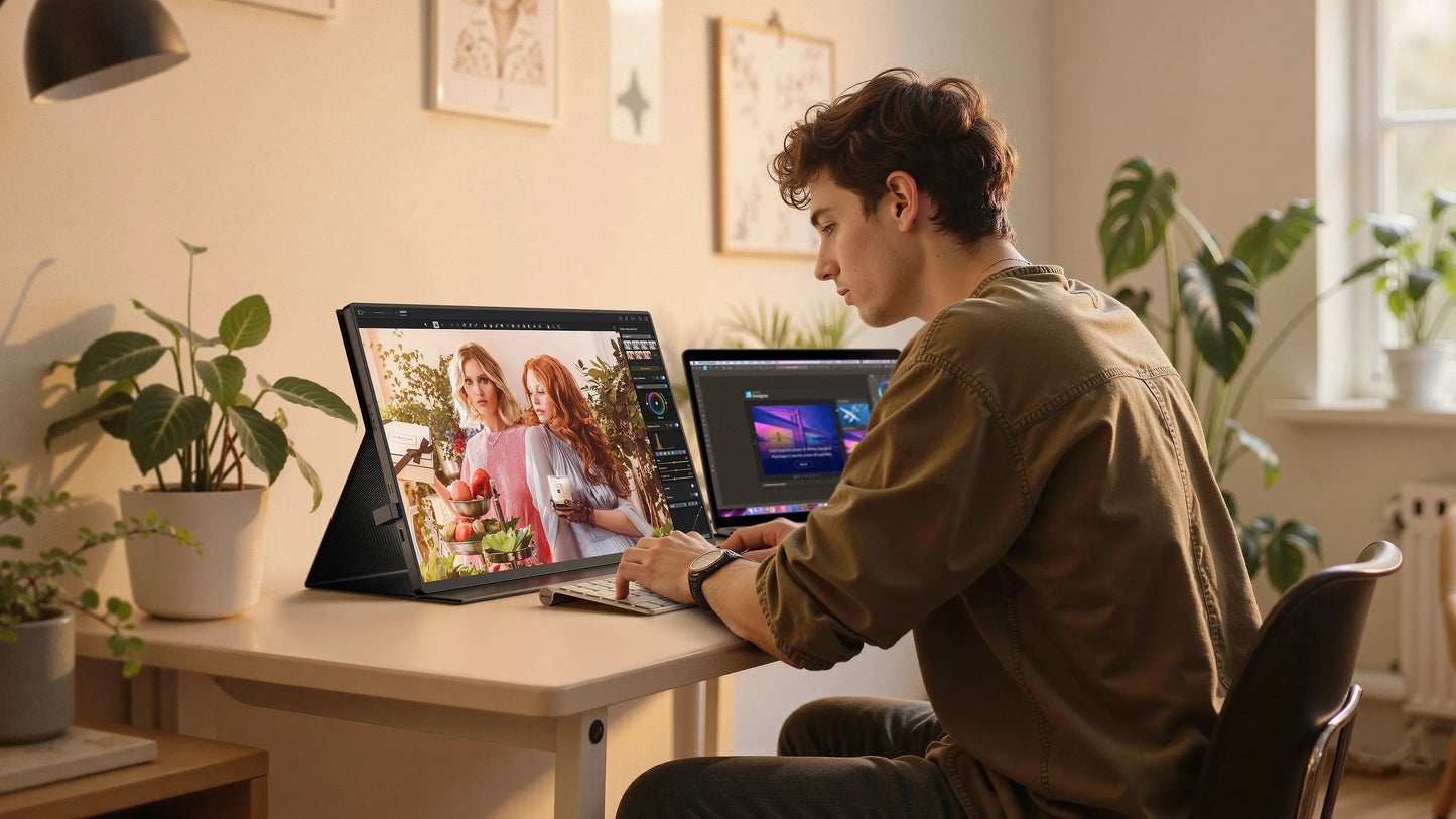 Monitor Portátil UPERFECT 4K 16" - Tela Extra Premium