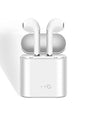 Fone de Ouvido I7S TWS Bluetooth Sem Fio - Earbuds com Estojo Carregador