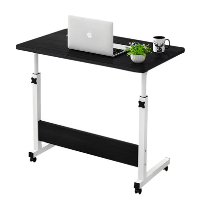 Mesa de Escritório com Altura Ajustável - Mesa Móvel para Notebook e Estudo