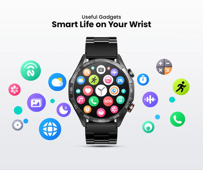 Smartwatch HAYLOU Solar 5 1.58" AMOLED - Relógio Inteligente Premium