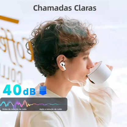 Fone de Ouvido Bluetooth 5.3 Bettdow HiFi À Prova D'Água - Som de Alta Fidelidade