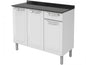 Balcão de cozinha Cozinha Itatiaia Rose ARM-105 3 Portas 105x40cm