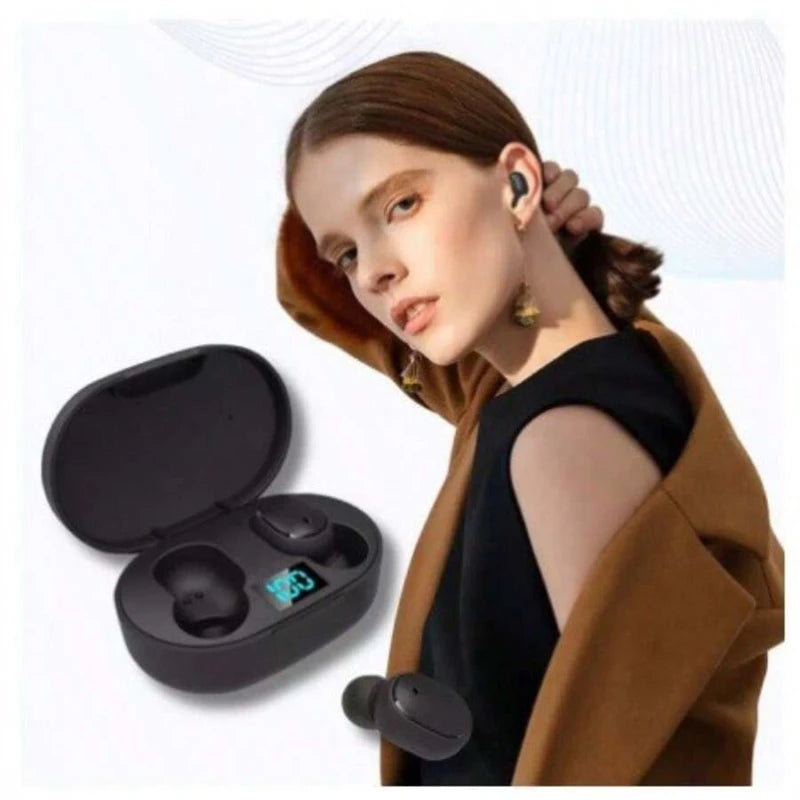 Fones de Ouvido Sem Fio Bluetooth Esportivos 5.0 com Redução de Ruído e Áudio Estéreo – Soft Earbuds
