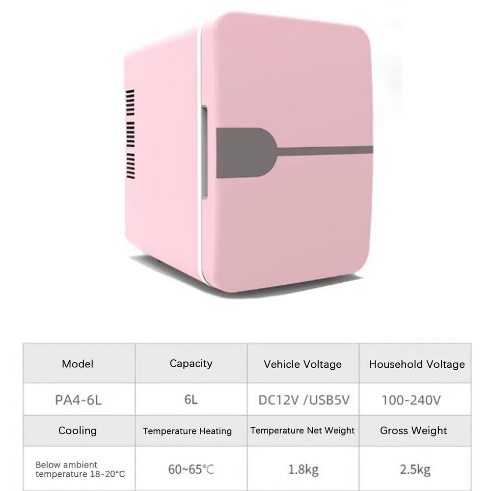 Mini Refrigerador Portátil Master Kim 6L – 12V DC / 220V AC.
