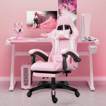 Cadeira Gamer Python Fly Ergonômica - Esportes Eletrônicos, Escritório e Home Office