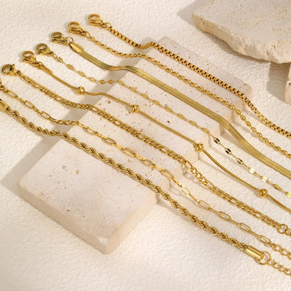 Pulseira Feminina Aço Inoxidável Empilhável Antialérgica