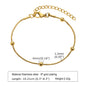 Pulseira Feminina Aço Inoxidável Empilhável Antialérgica