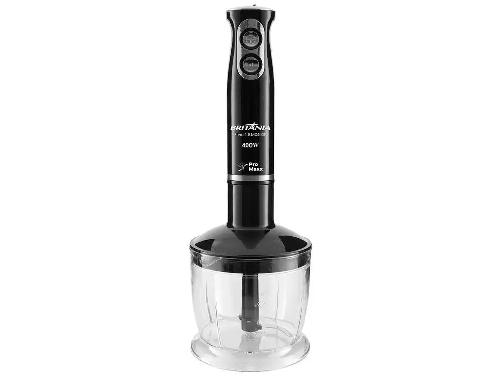 Mixer Britannia 3 em 1 Black 400W BMX400P - 220V