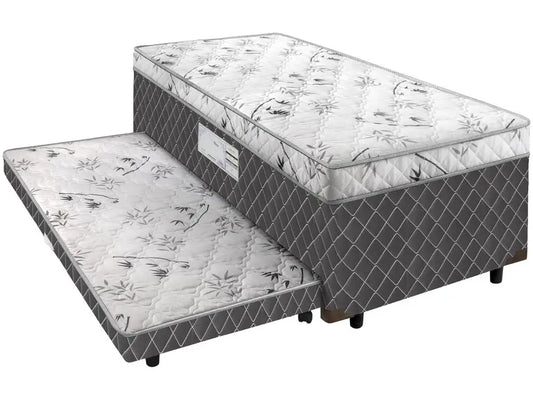 Bicama Solteiro SMP com Cama Auxiliar - 2 Camas em 1