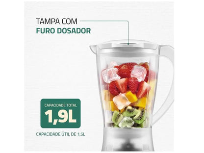 Liquidificador Mondial Easy Power L-550-W 110V – Potência e Praticidade na Sua Cozinha