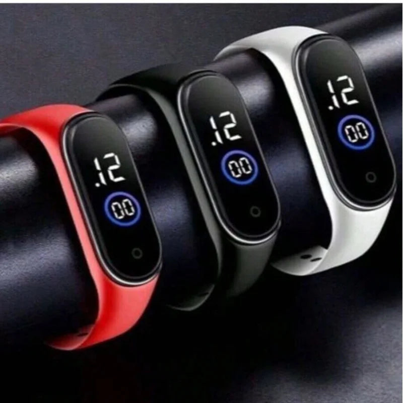 Relógio Digital Esportivo Masculino Brazil - Pulseira Outdoor Eletrônica Diária, Relógios Masculinos de Pulseira Populares e Duráveis