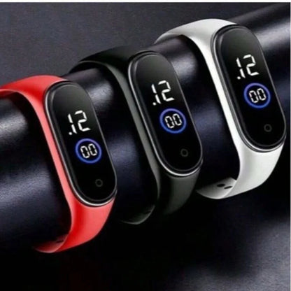 Relógio Digital Esportivo Masculino Brazil - Pulseira Outdoor Eletrônica Diária, Relógios Masculinos de Pulseira Populares e Duráveis