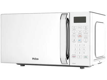 Micro-ondas Philco 20L Multifunção Easy Clean PMO23BB Branco 220V