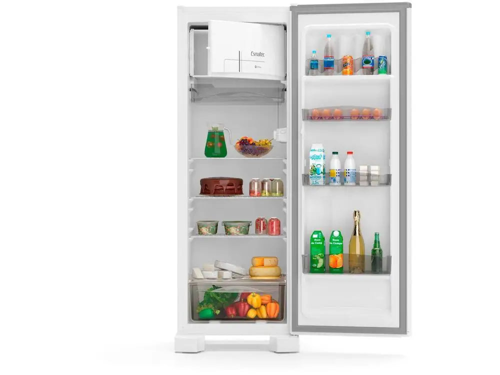 Refrigerador/Cooler Esmaltec Manual Descongelamento 1 Porta Branco 259L ROC35 Pro - 110V