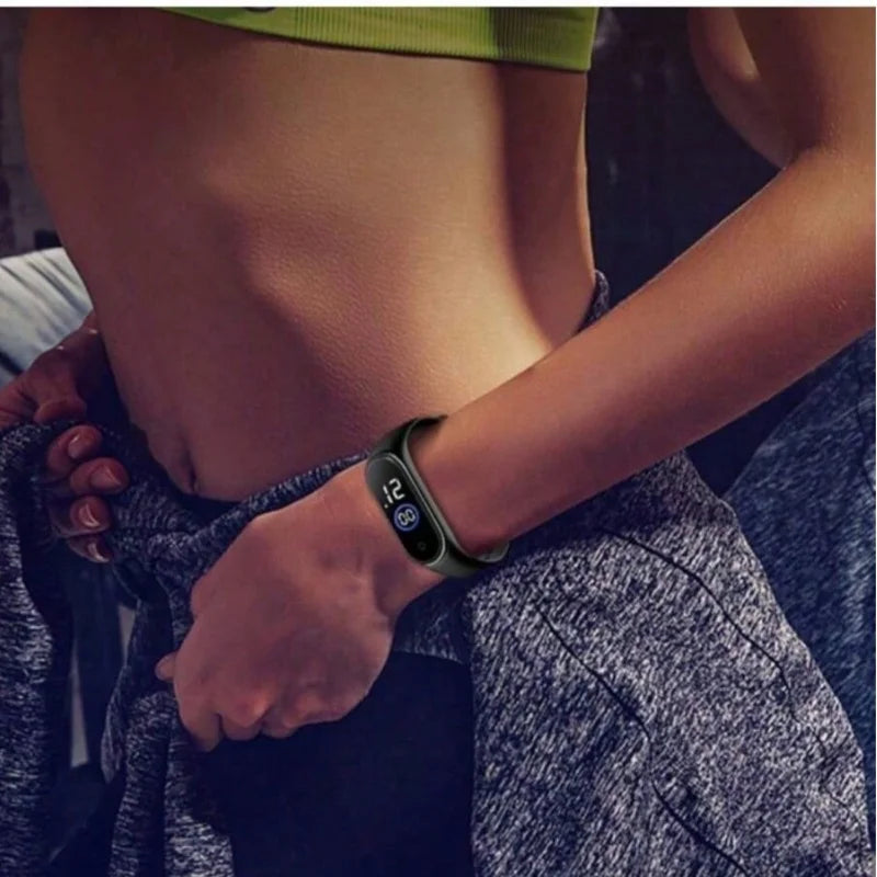 Relógio Digital Esportivo Masculino Brazil - Pulseira Outdoor Eletrônica Diária, Relógios Masculinos de Pulseira Populares e Duráveis