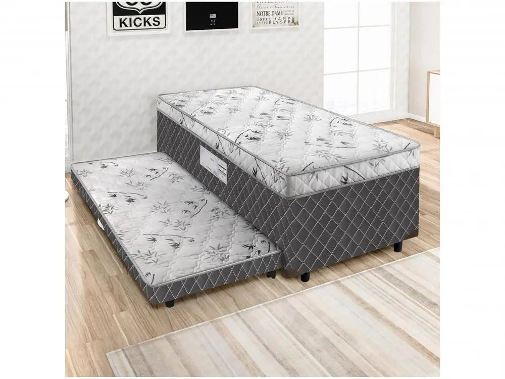 Bicama Solteiro SMP com Cama Auxiliar - 2 Camas em 1