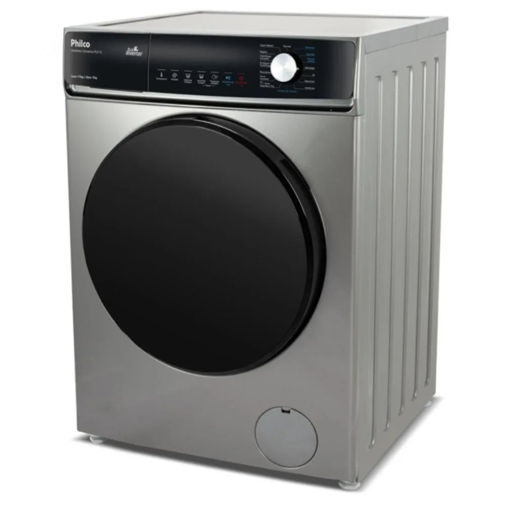 Lava e Seca Philco 11kg 16 Programas Eco Invert PLS11C Titânio