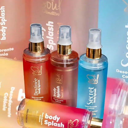 Body Splash Desodorante Colônia Soul Cosmetics - Fragrância Feminina
