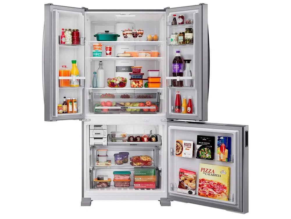 Geladeira Brastemp Frost Free French Door Inox 559L BRO85MKANA - 220V