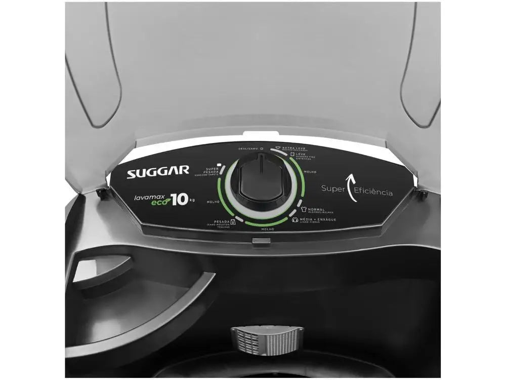 Tanquinho 10Kg Sugar Lavamax Eco Timer de Desligamento Automático e Filtro – 220V