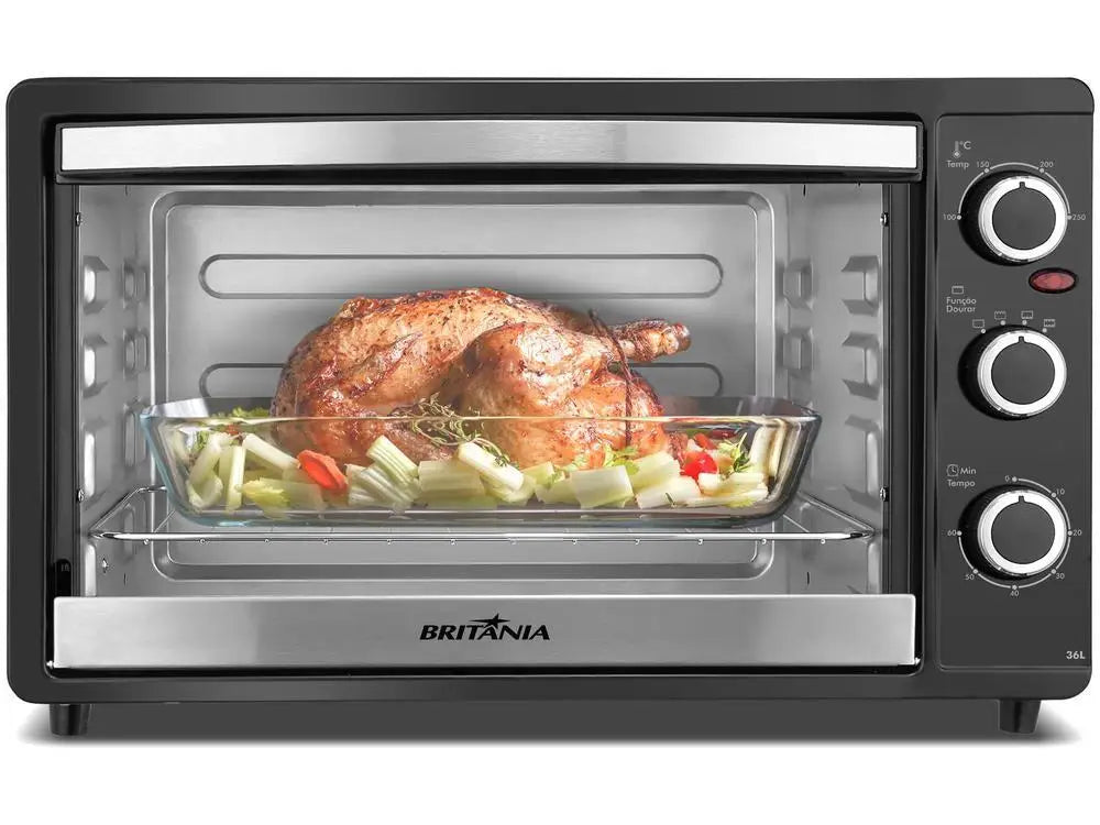 Forno Elétrico de Bancada Britannia BFE41P 36L Preto – 110V