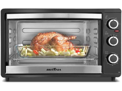 Forno Elétrico de Bancada Britannia BFE41P 36L Preto – 110V