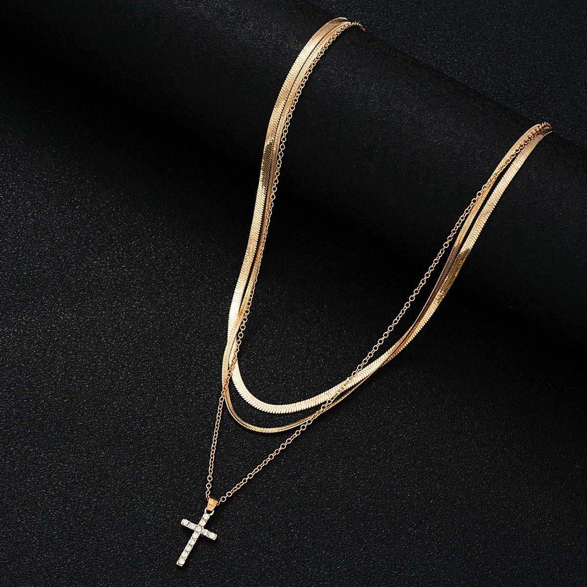 Conjunto 9 Peças Colares Choker Simples Feminino Amor Coração Estrela Pingente