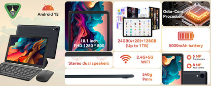 Tablet URAO 10 Polegadas Android 15 - Tablet Premium