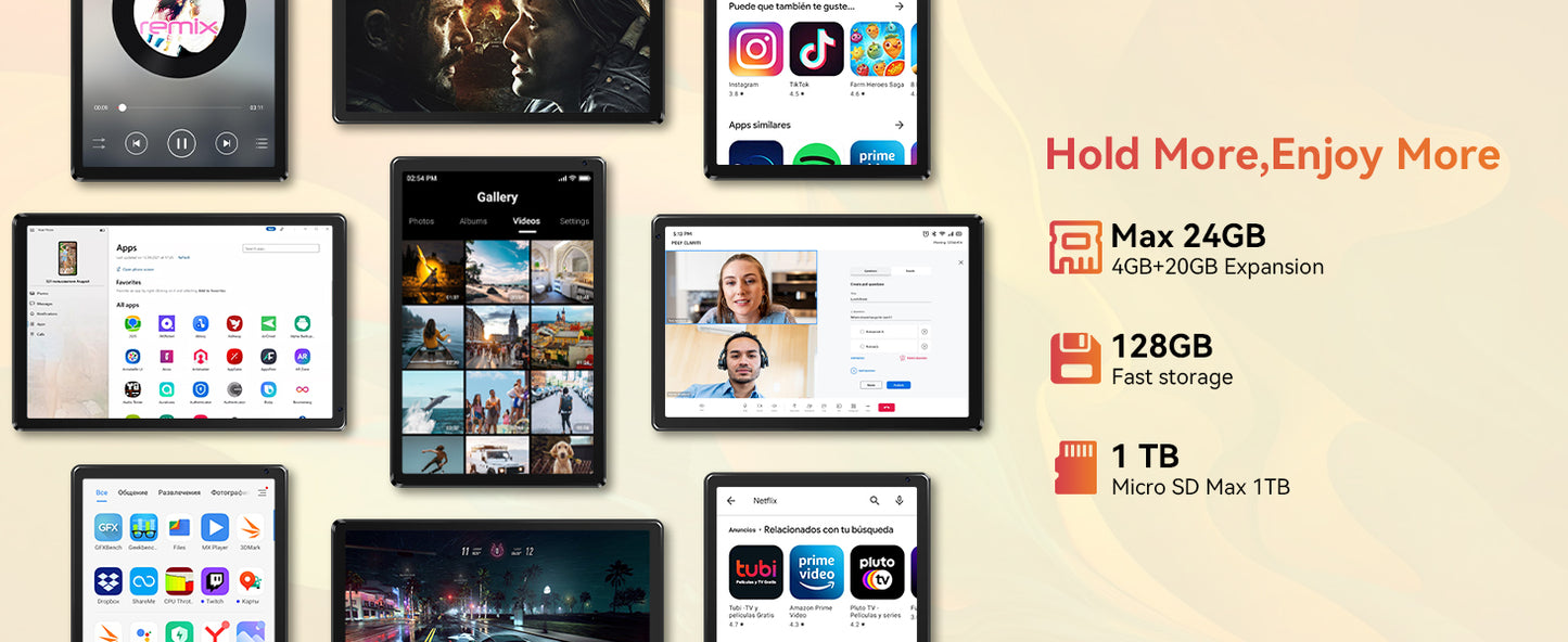 Tablet URAO 10 Polegadas Android 15 - Tablet Premium