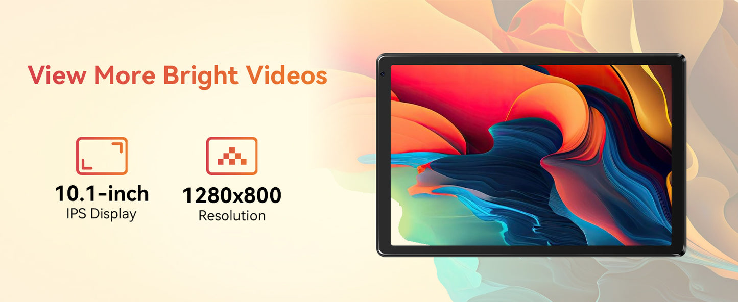 Tablet URAO 10 Polegadas Android 15 - Tablet Premium