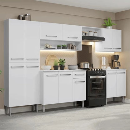 Armário de Cozinha Completa 293cm Emilly Madesa
